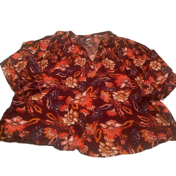 Old Navy Women’s Long Sleeve Split Neck-Size 3X - Picture 6 of 10